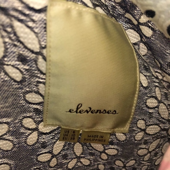 Elevenses Eyelet Trench Jacket Lace Tiered - Picture 8 of 8